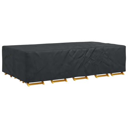 Furniture Cover Plain Black 305 x 190 x 85 cm 420D