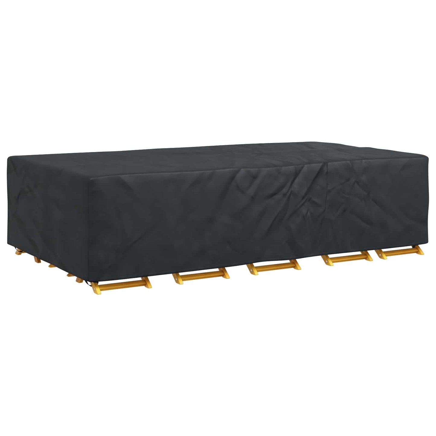 Furniture Cover Plain Black 305 x 190 x 85 cm 600D