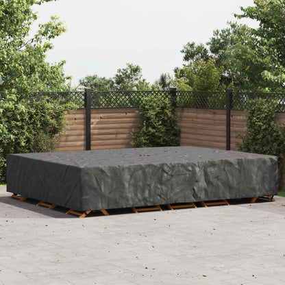 Furniture Cover Plain Black 350 x 260 x 90 cm 210D