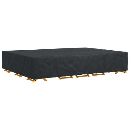 Furniture Cover Plain Black 350 x 260 x 90 cm 210D