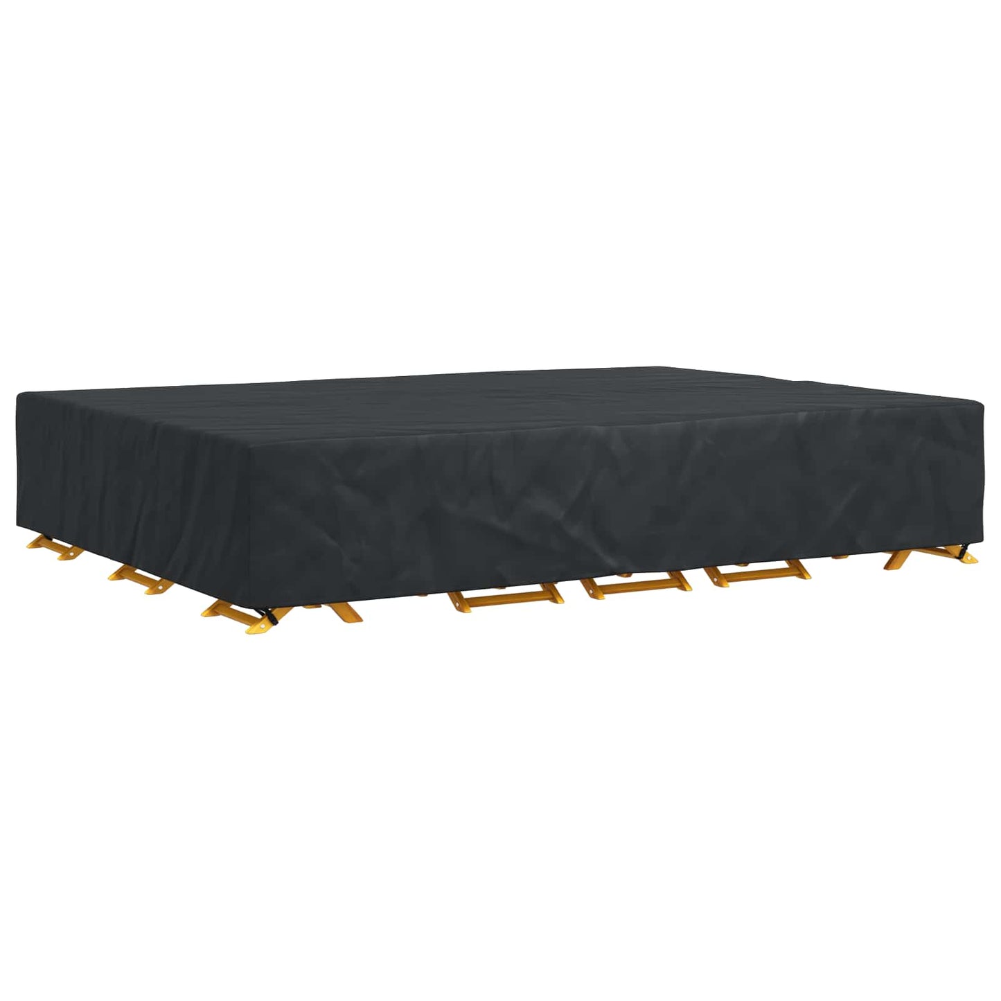 Furniture Cover Plain Black 350 x 260 x 90 cm 420D