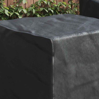 Furniture Cover Black 64 x 64 x 65 cm 420D Oxford Fbric