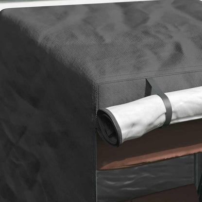 Outdoor Swing Cover Black 120 x 90 x 155 cm 600D Oxford Fbric