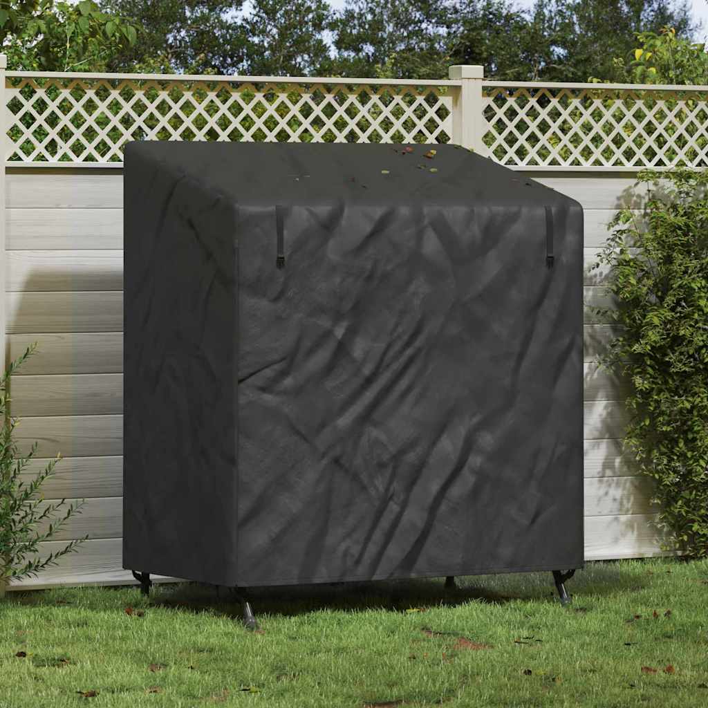 Outdoor Swing Cover Black 135 x 100 x 165 cm 210D Oxford Fbric