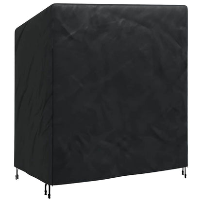 Outdoor Swing Cover Black 155 x 95 x 165 cm 210D Oxford Fbric