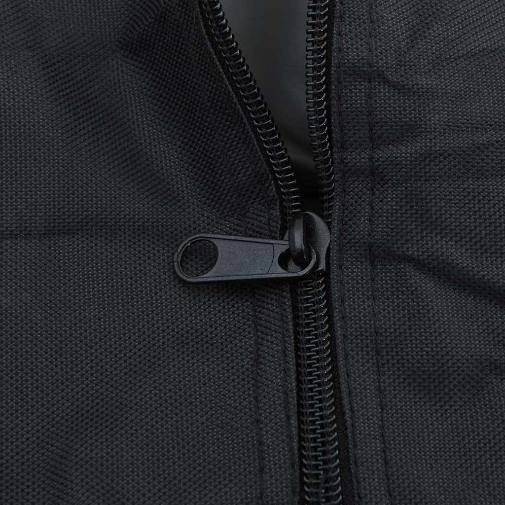 Outdoor Swing Cover Black 155 x 95 x 165 cm 420D Oxford Fbric