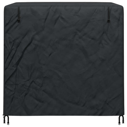 Outdoor Swing Cover Black 175 x 125 x 180 cm 210D Oxford Fabric