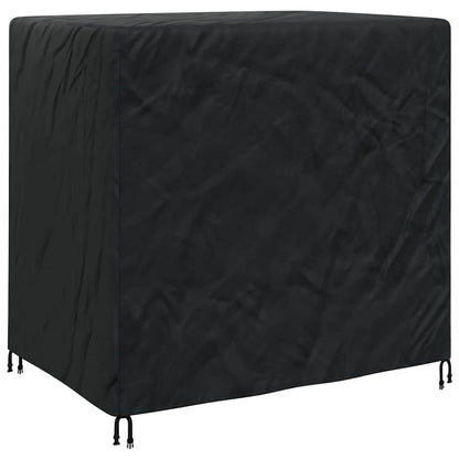 Outdoor Swing Cover Black 175 x 125 x 180 cm 600D Oxford Fabric