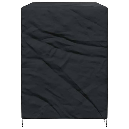 Outdoor Swing Cover Black 175 x 125 x 180 cm 600D Oxford Fabric