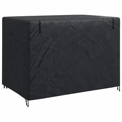 Outdoor Swing Cover Black 220 x 125 x 170 cm 210D Oxford Fbric