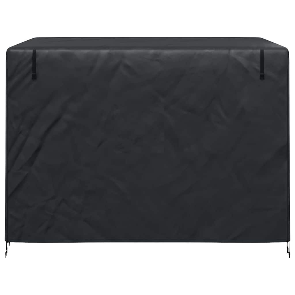 Outdoor Swing Cover Black 220 x 125 x 170 cm 210D Oxford Fbric