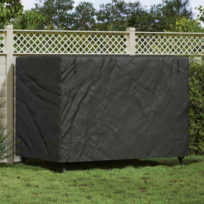 Outdoor Swing Cover Black 220 x 150 x 150 cm 210D Oxford Fbric