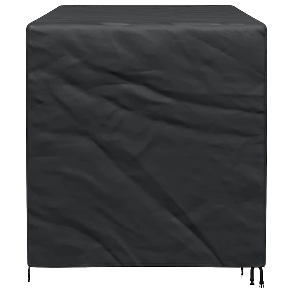 Outdoor Swing Cover Black 220 x 150 x 150 cm 420D Oxford Fbric