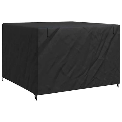 Outdoor Swing Cover Black 250 x 250 x 160 cm 420D Oxford Fbric