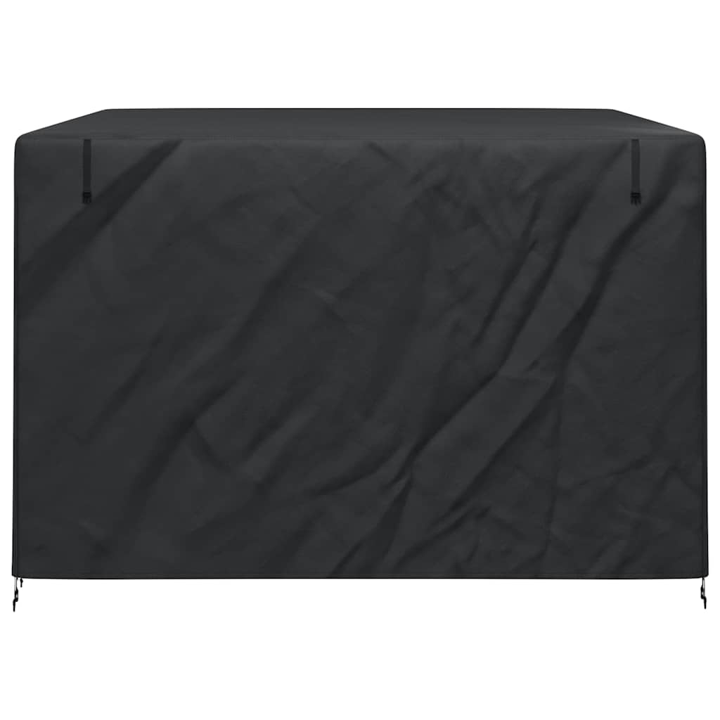 Outdoor Swing Cover Black 250 x 250 x 160 cm 420D Oxford Fbric