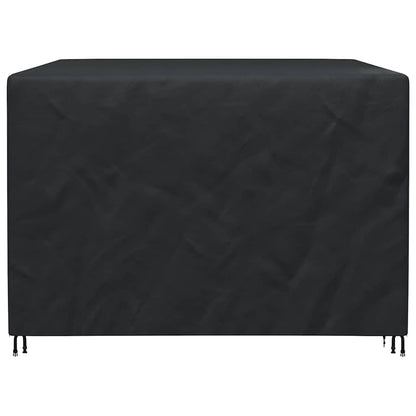 Outdoor Swing Cover Black 250 x 250 x 160 cm 600D Oxford Fbric