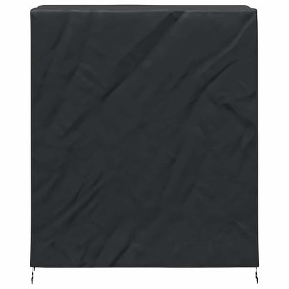 Pingpong Table Cover Plain Black 165 x 70 x 185 cm Fabric