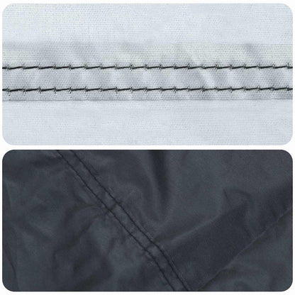 Pingpong Table Cover Plain Black 165 x 70 x 185 cm Fabric