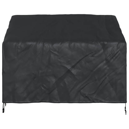 Garden Bench Cover Black 134 x 70 x 65 / 94 cm 210D Oxford Fbric