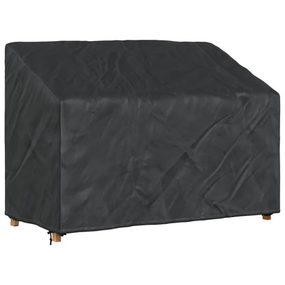 Garden Bench Cover Black 134 x 70 x 65 / 94 cm 210D Oxford Fbric