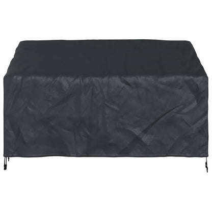 Garden Bench Cover Black 165 x 70 x 65 / 94 cm 420D Oxford Fbric