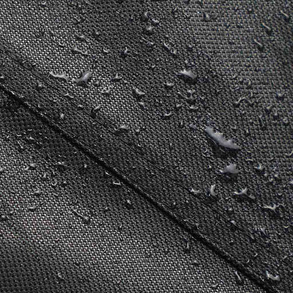 Garden Bench Cover Black 200 x 100 x 89 cm 600D oxford fabric