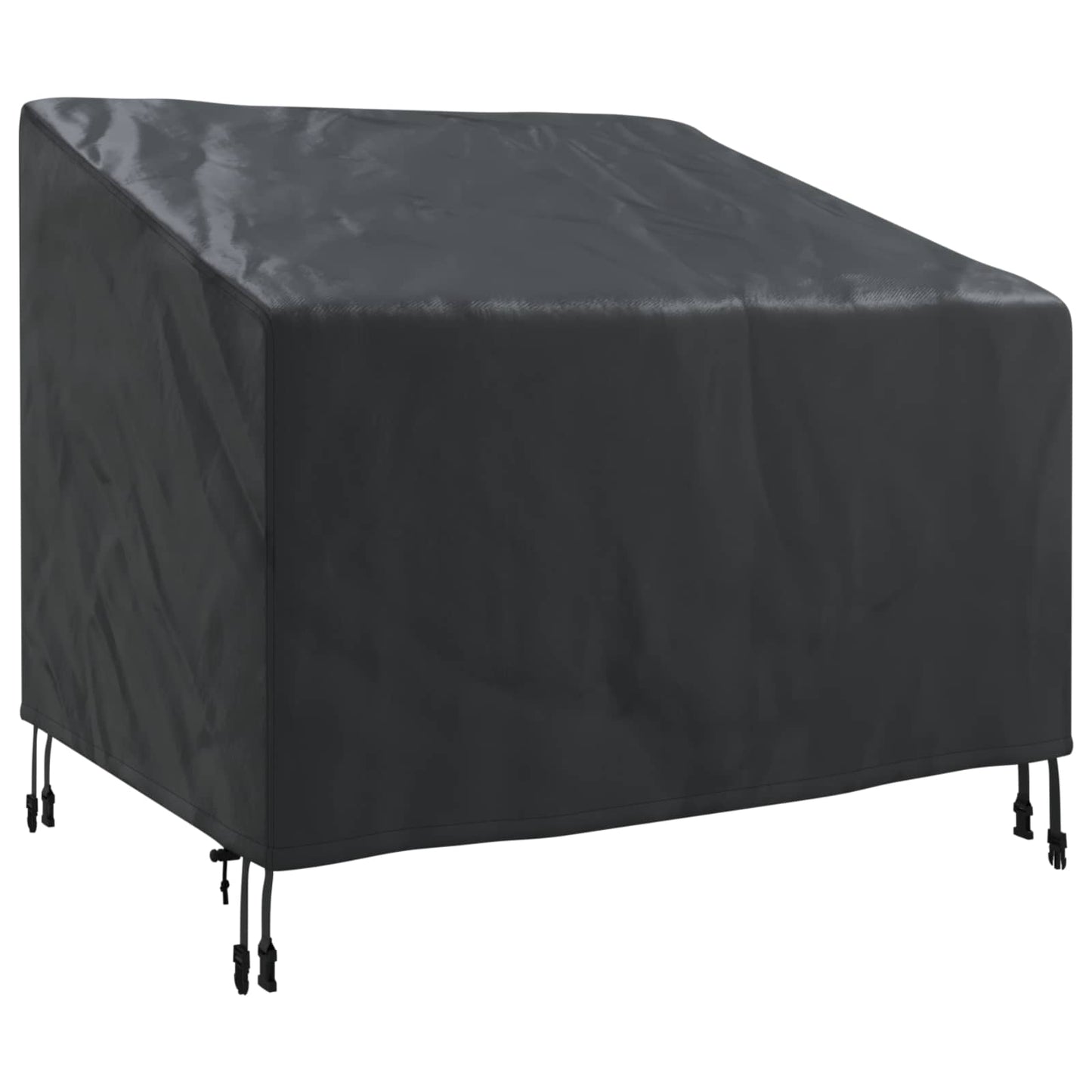Garden Chair Cover Black 96 x 79 x 74 cm 210D Oxford Fbric