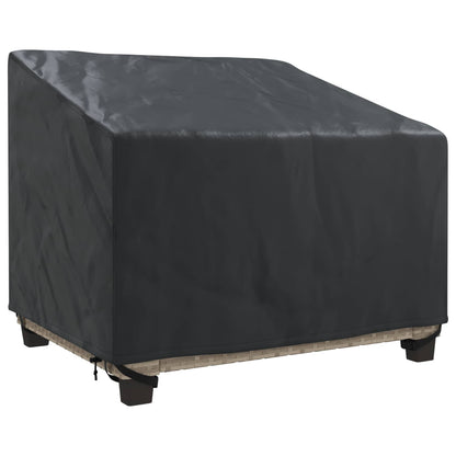 Garden Chair Cover Black 96 x 79 x 74 cm 210D Oxford Fbric