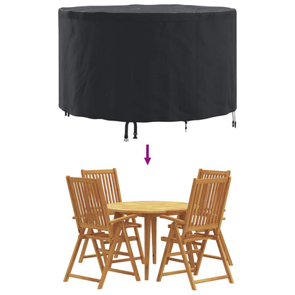 Furniture Cover Black 102 x 102 x 71 cm 420D Oxford Fabric