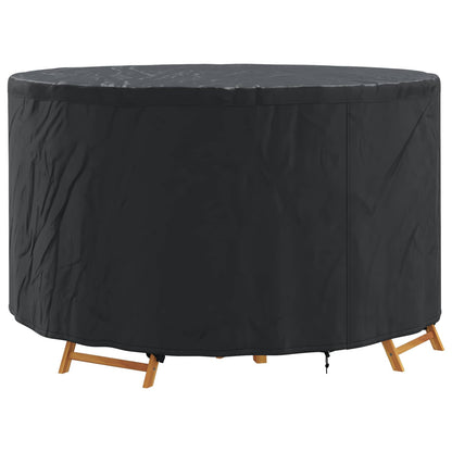 Furniture Cover Black 157 x 157 x 71 cm 420D Oxford Fbric