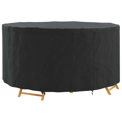 Furniture Cover Black 182 x 182 x 85 cm 210D Oxford Fbric