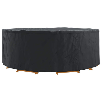Furniture Cover Black 244 x 244 x 71 cm 210D Oxford Fabric