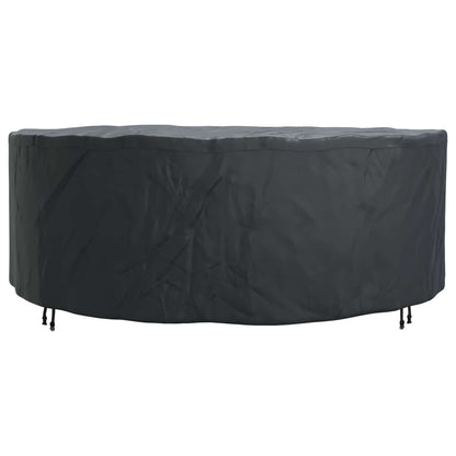 Furniture Cover Black 244 x 244 x 105 cm 210D Oxford Fabric