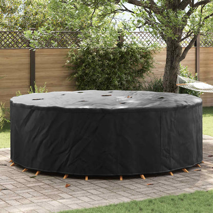Furniture Cover Black 279 x 279 x 105 cm 600D Oxford Fbric