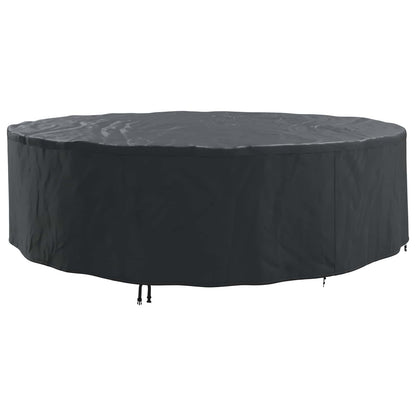 Furniture Cover Black 320 x 320 x 71 cm 600D Oxford Fbric