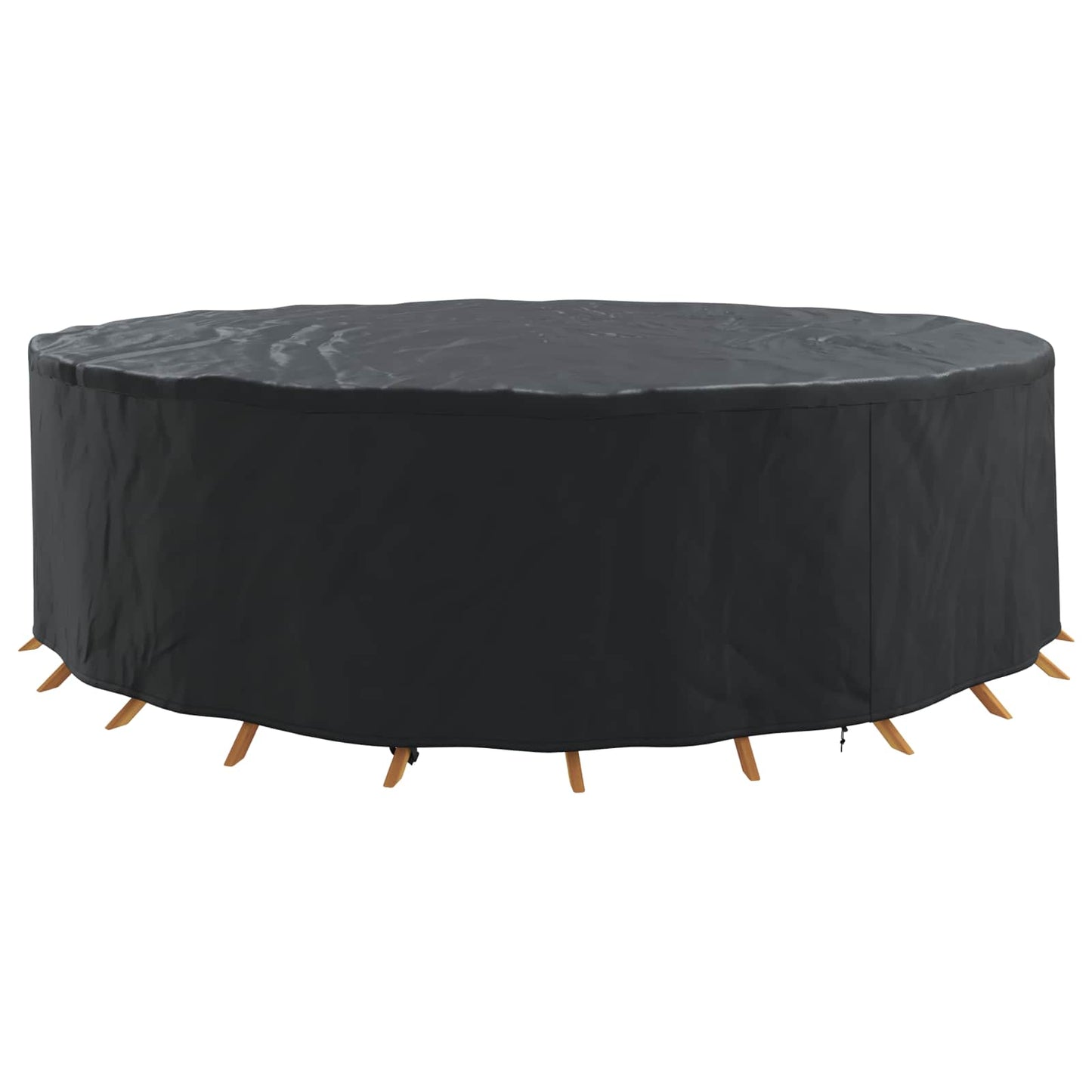 Furniture Cover Black 320 x 320 x 71 cm 600D Oxford Fbric