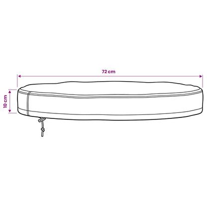 Outdoor Table Cover Black 72 x 72 x 10 cm 210D Oxford Fbric