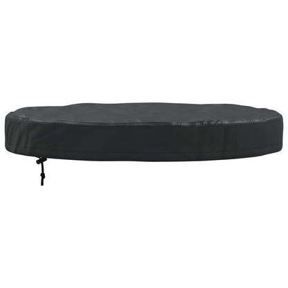 Outdoor Table Cover Black 72 x 72 x 10 cm 420D Oxford Fbric