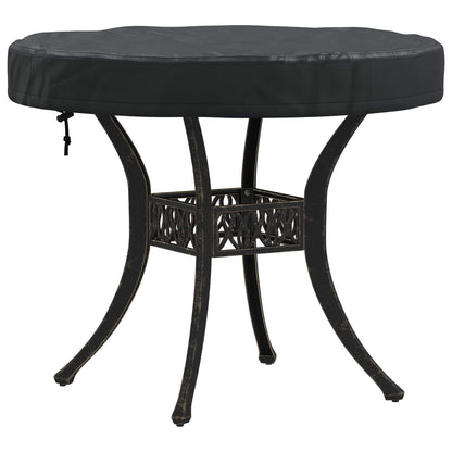 Outdoor Table Cover Black 82 x 82 x 10 cm 210D Oxford Fbric