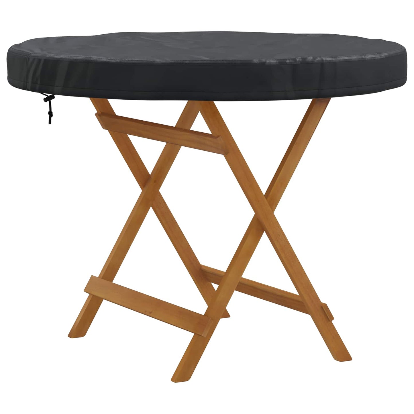 Outdoor Table Cover Black 102 x 102 x 10 cm 600D Oxford Fbric