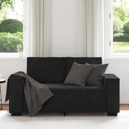 2-seater Sofa Black