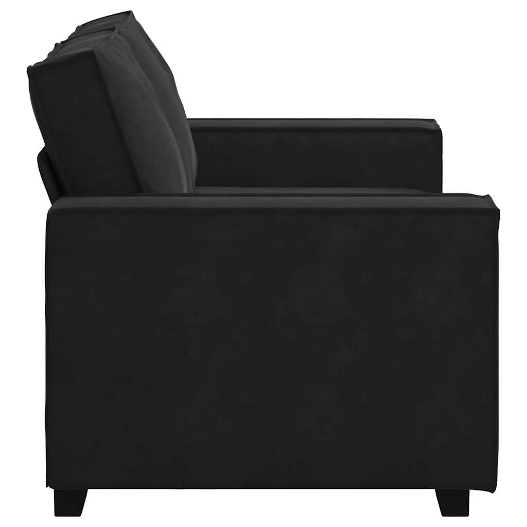2-seater Sofa Black
