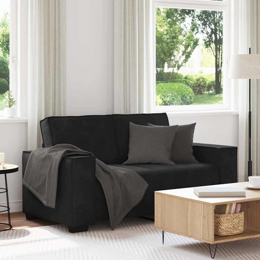 2-seater Sofa Black