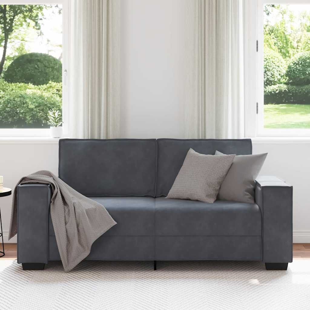 2-seater Sofa Dark Grey