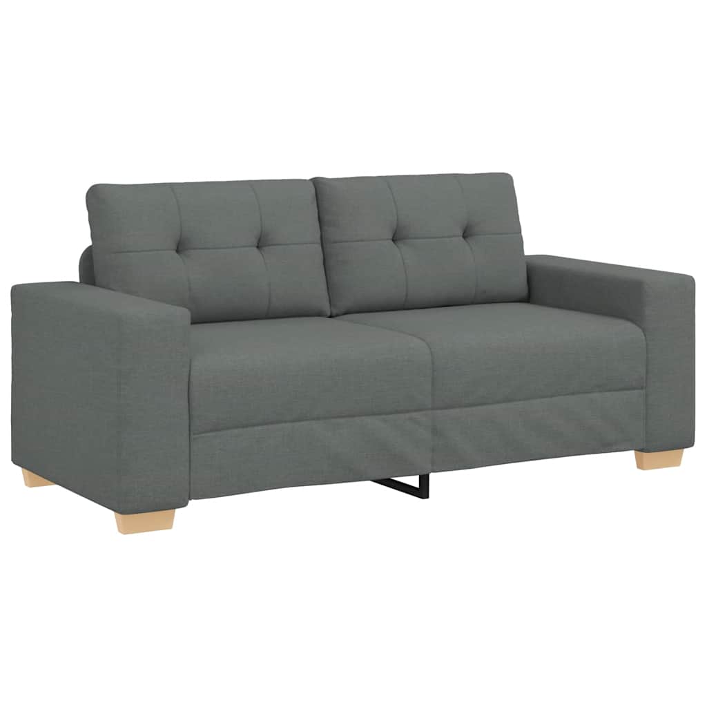 Loveseat Sofa Dark Gray 70.9"x30.3"x32.3" Fabric