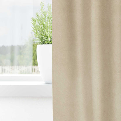 Blackout Curtains 2 pcs Cream 140 x 140 cm Velvet