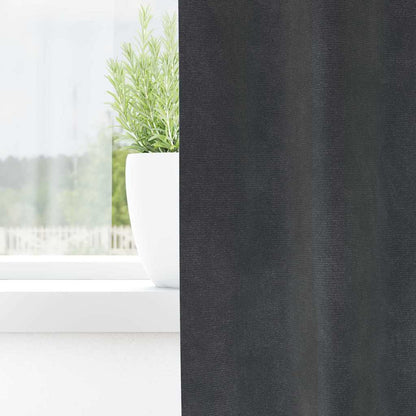 Blackout Curtains 2 pcs Light Grey 140 x 225 cm Velvet