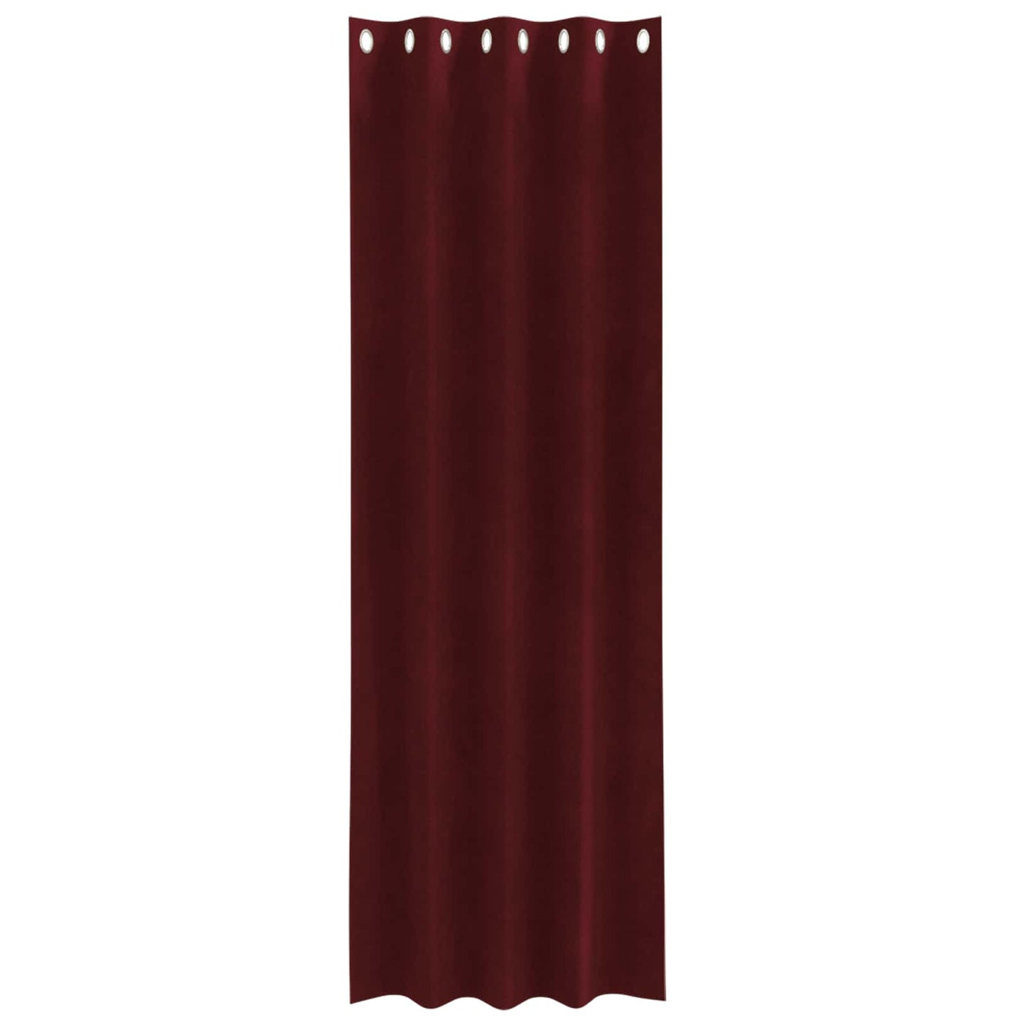 Blackout Curtains 2 pcs Wine Red 140 x 225 cm Velvet