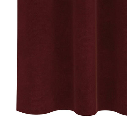 Blackout Curtains 2 pcs Wine Red 140 x 260 cm Velvet