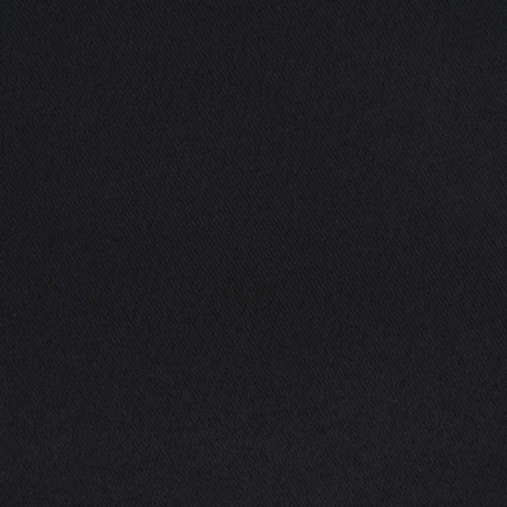 Blackout Curtains with Rings 2 pcs Black 175 x 140 cm Polyester
